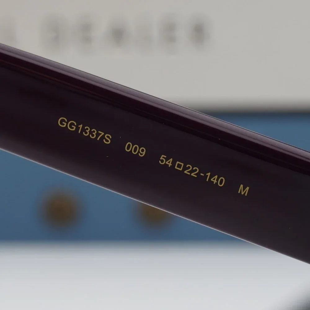Gucci GG1337S 009 Square Sunglasses - Havana/Violet
